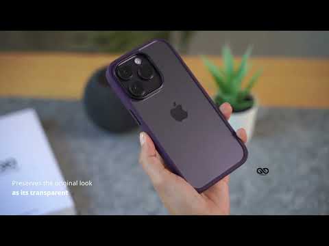 Deep purple drop proof transparent for 14 series