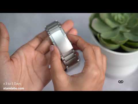 Real Titanium Link Strap iWatch 45 mm 44 mm 42 mm for Series Ultra 8 7 6 SE 5 4 3 2 1