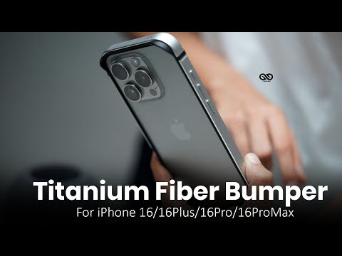 Fiber Bumper for iPhone 16/16Plus/16Pro/16ProMax (Bumper, not a Case)