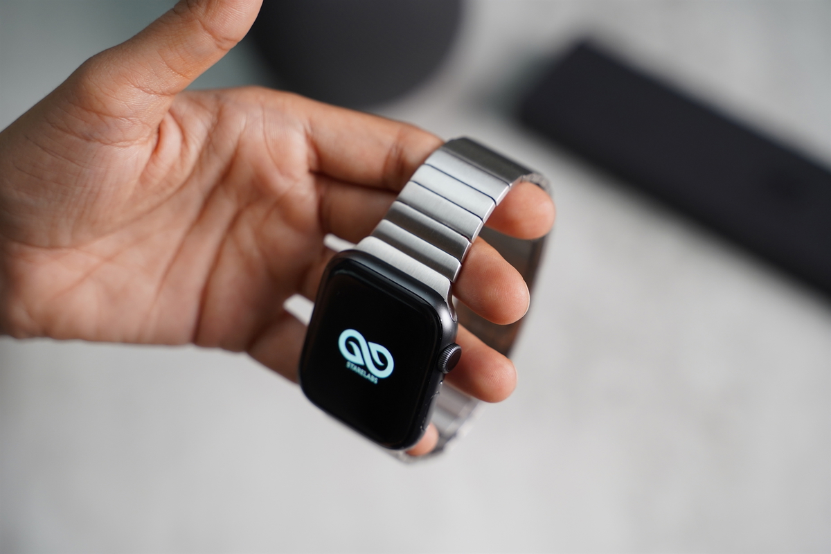 Link Strap Silver Metal Belt Apple Watch 42MM 41MM 40MM Series 4 5 6 7 8 9 10 11 12 SE SE2 SE3 Gen 5 Link Strap Silver Metal Belt Apple Watch 42MM 41MM 40MM Series 4 5 6 7 8 9 10 11 12 SE SE2 SE3 Gen - Image 5