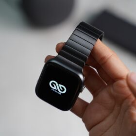 Link Strap Black Metal Belt Apple Watch 42MM 41MM 40MM Series 4 5 6 7 8 9 10 11 SE SE 2 Gen