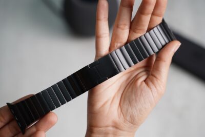 Link Strap Black Metal Belt for Apple Watch 44MM 45MM 46 MM Series 4 5 6 7 8 9 10 SE SE 2 Gen 18 Link Strap Black Metal Belt for Apple Watch 44MM 45MM 46 MM Series 4 5 6 7 8 9 10 SE SE 2 Gen