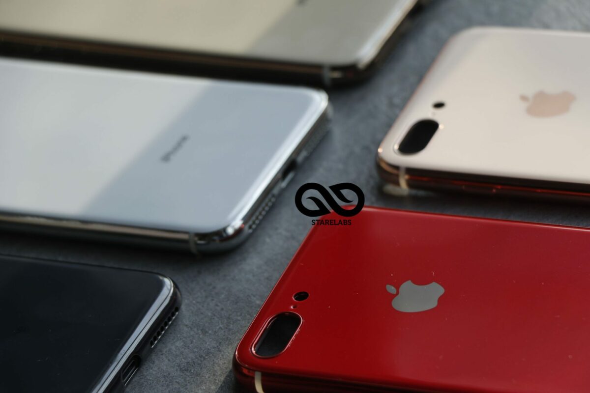 Space Grey Soft Tpu Glass Finish case for iPhone 7 plus/ 8 plus