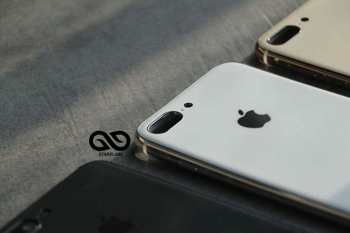 Space Grey Soft Tpu Glass Finish case for iPhone 7 plus/ 8 plus