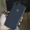 Space Grey Soft Tpu Glass Finish case for iPhone 7 plus/ 8 plus