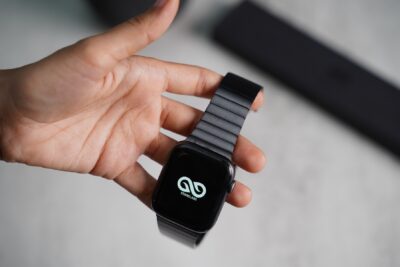 Link Strap Black Metal Belt Apple Watch 42MM 41MM 40MM Series 4 5 6 7 8 9 10 11 SE SE 2 Gen