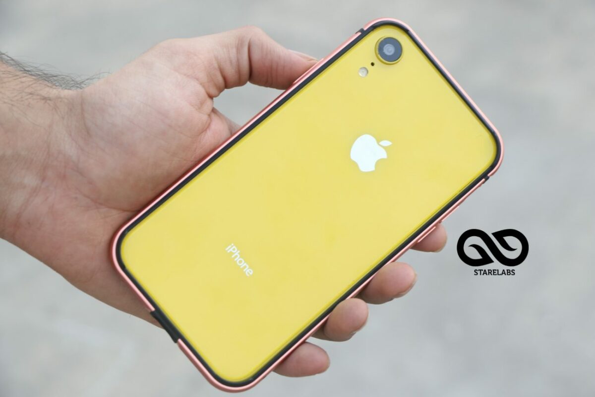 Fiber Bumper for iPhone XR ( It is not metal)