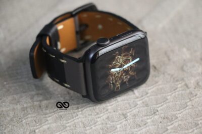 Handcrafted Leather Strap for Apple Watch 44MM 45MM 46MM Series 4 5 6 7 8 9 10 SE SE 2 Gen