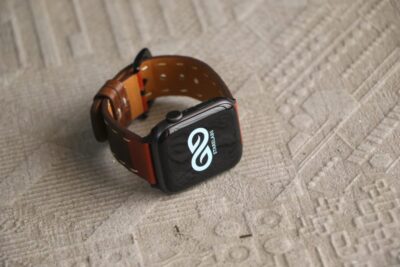 Handcrafted Leather Strap for Apple Watch 44MM 45MM 46MM Series 4 5 6 7 8 9 10 SE SE 2 Gen