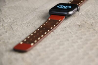 Handcrafted Leather Strap for Apple Watch 44MM 45MM 46MM Series 4 5 6 7 8 9 10 SE SE 2 Gen