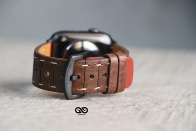 Handcrafted Leather Strap for Apple Watch 44MM 45MM 46MM Series 4 5 6 7 8 9 10 SE SE 2 Gen