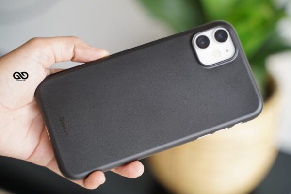Dark Black Super Sleek Thin Minimal Case for iPhone 11, iPhone 11 Pro, iPhone 11 Pro Max