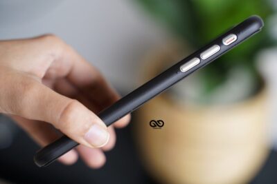 Dark Black Super Sleek Thin Minimal Case for iPhone 11, iPhone 11 Pro, iPhone 11 Pro Max