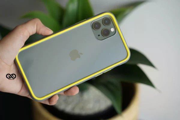 Drop Protection Yellow Grey Minimal Case for 11 Pro/ 11 Pro Max