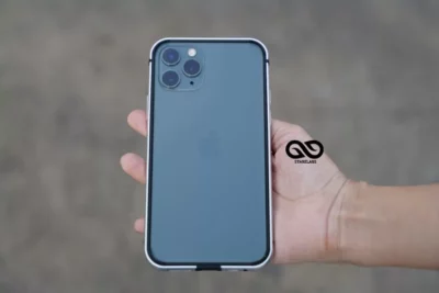 Silver Fiber Bumper for Iphone 11 Pro & 11 Pro Max