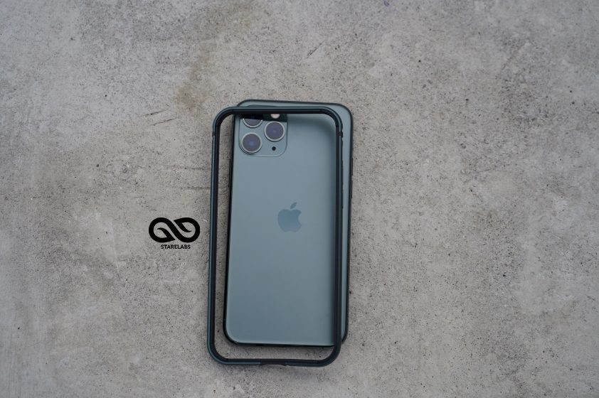 Black Fiber Bumper for Iphone 11 Pro & 11 Pro Max