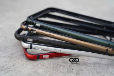 Silver Fiber Bumper for Iphone 11 Pro & 11 Pro Max