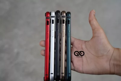 Silver Fiber Bumper for Iphone 11 Pro & 11 Pro Max