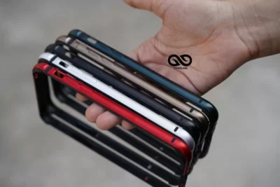 Silver Fiber Bumper for Iphone 11 Pro & 11 Pro Max