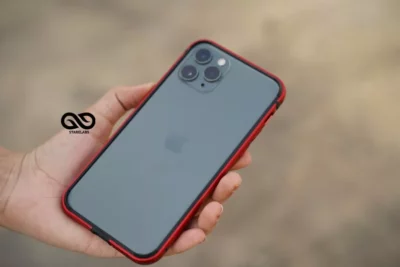 Red Fiber Bumper for Iphone 11 Pro & 11 Pro Max