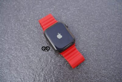 Blood Red Magnetic Leather Loop for Apple Watch 42MM 41MM 40MM Series 4 5 6 7 8 9 10 11 SE SE 2 Gen