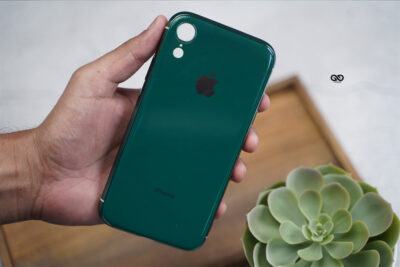 Dark Green Glass Finish Soft Case for iPhone XR 8 Dark Green Glass Finish Soft Case for iPhone XR - Image 2