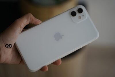 Frosted White Ultra Thin Slim Case for iPhone 11 (Phone Not Included)