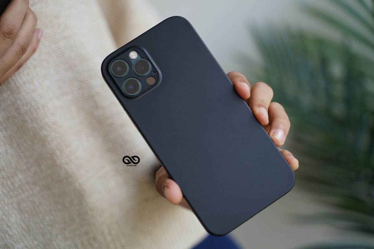 Dark Black Ultra Thin Slim Case for iPhone 12 Pro Max 6 Dark Black Ultra Thin Slim Case for iPhone 12 Pro Max - Image 6