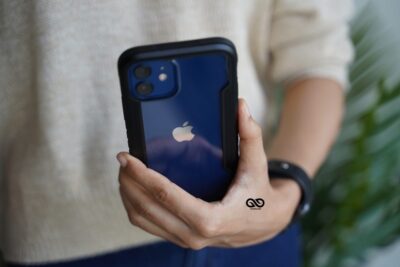 Black Tactical Defense case for iphone 12 Mini