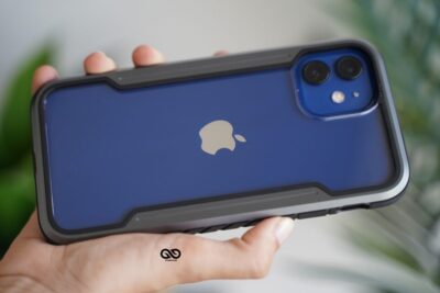 Black Grey Tactical Defense case for iphone 12