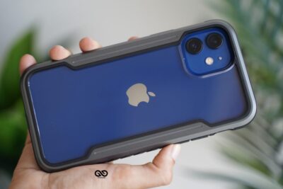 Black Grey Tactical Defense case for iphone 12