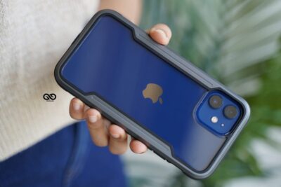 Black Grey Tactical Defense case for iphone 12