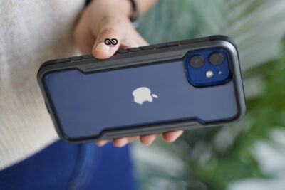 Black Grey Tactical Defense case for iphone 12