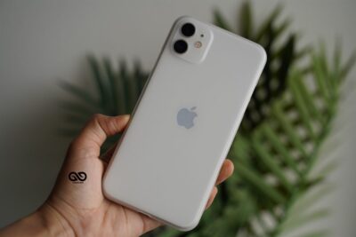 Frosted White Ultra Thin Slim Case for iPhone 11 (Phone Not Included)