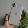 Frosted White Ultra Thin Slim Case for iPhone 11 (Phone Not Included)