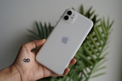 Frosted White Ultra Thin Slim Case for iPhone 11 (Phone Not Included)