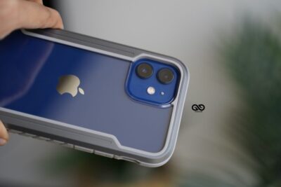 Grey Tactical Defense case for iphone 12