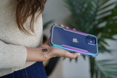 Iridescent Tactical Defense case for iphone 12 Mini