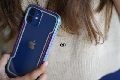 Iridescent Tactical Defense case for iphone 12 Mini