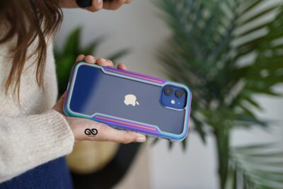 Iridescent Tactical Defense case for iphone 12 Mini