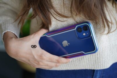 Iridescent Tactical Defense case for iphone 12 Mini