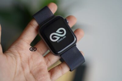 Personalized Magnetic metal loop strap for Apple Watch 42MM 41MM 40MM Series 4 5 6 7 8 9 10 11 SE SE 2 Gen