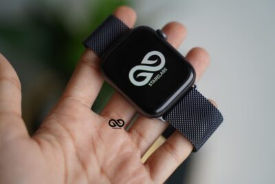Personalized Magnetic metal loop strap for Apple Watch 42MM 41MM 40MM Series 4 5 6 7 8 9 10 11 SE SE 2 Gen