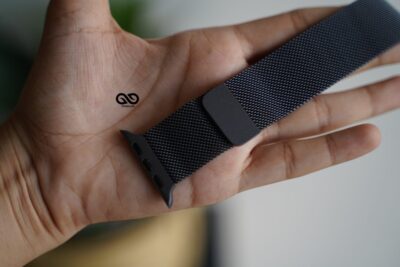 Personalized Magnetic metal loop strap for Apple Watch 42MM 41MM 40MM Series 4 5 6 7 8 9 10 11 SE SE 2 Gen