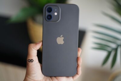 Gradient Black Ultra Thin Slim Case for iPhone 12