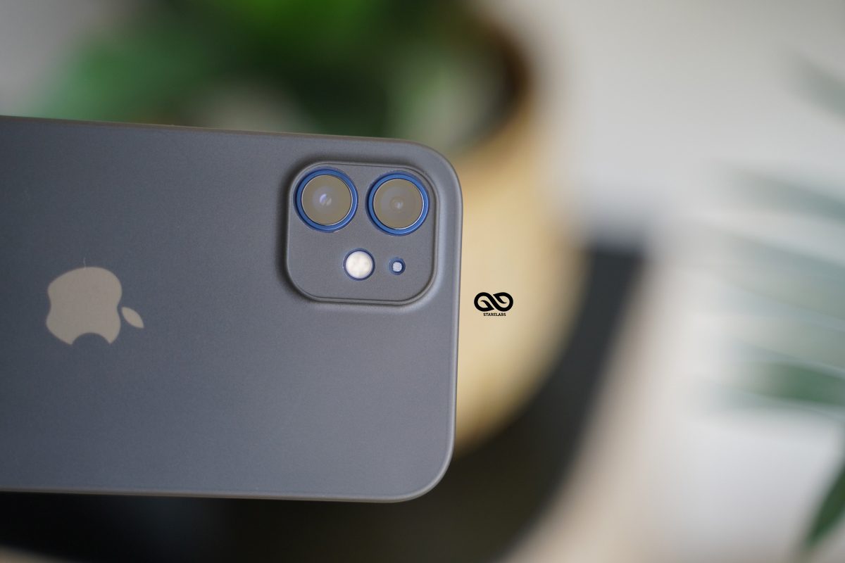 Gradient Black Ultra Thin Slim Case for iPhone 12