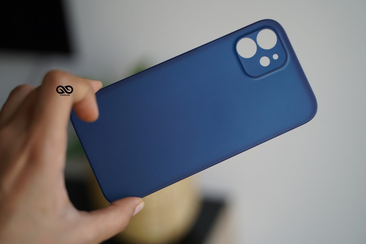Sapphire Blue Ultra Thin Case for iPhone 12