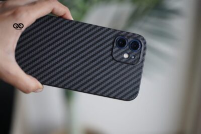 Carbon finish Ultra Thin Slim Case for iPhone 12