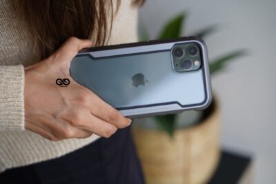 Black Grey Tactical Defense Case for iPhone 11 Pro