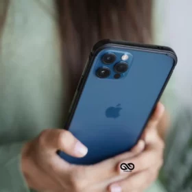 Black Fiber Bumper for iPhone 12 Pro (Bumper, not a Case)
